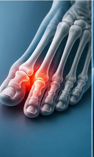 Gout management service at RAC Nepal