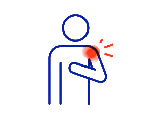 Pain relief strategies icon