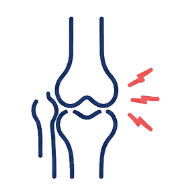 Persistent joint pain icon