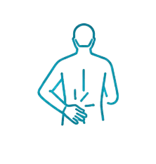 Frequent back pain icon