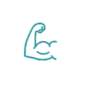 Muscle strength icon